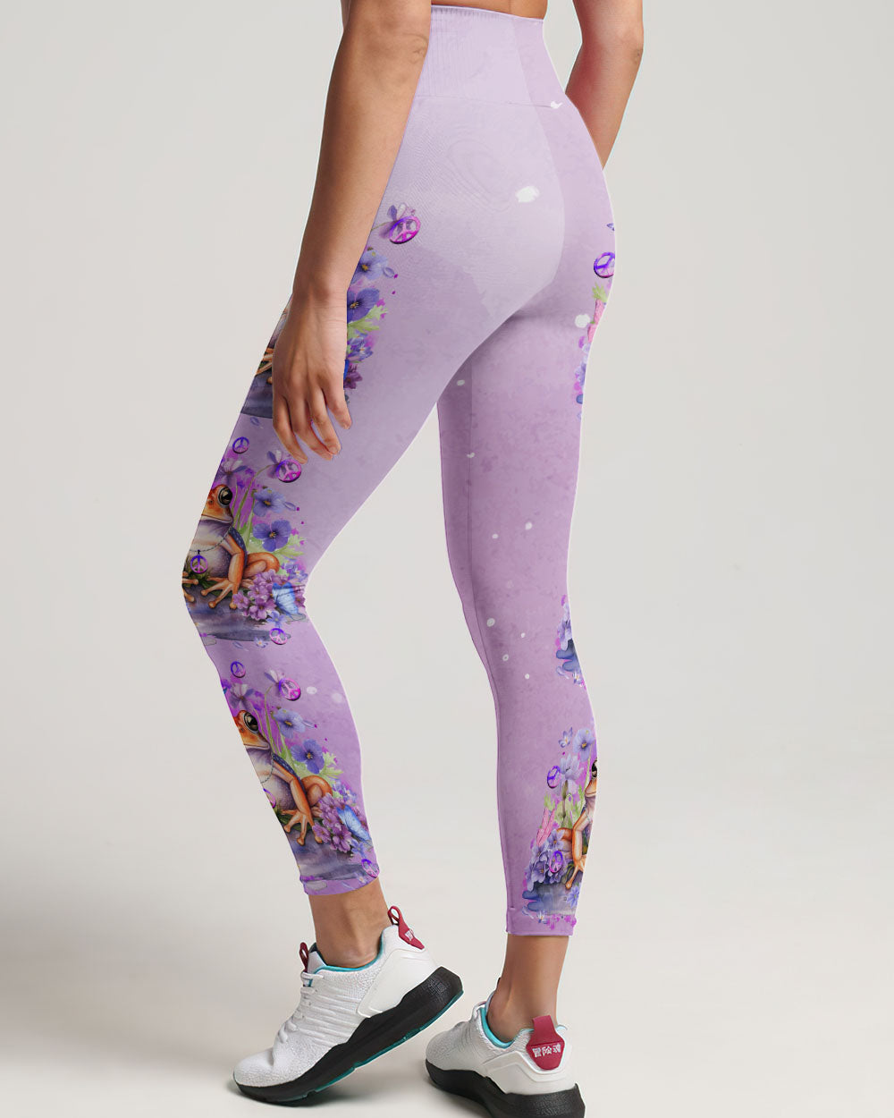 BE YOU THE WORLD WILL ADJUST FROG ALL OVER PRINT - TYQY3011233