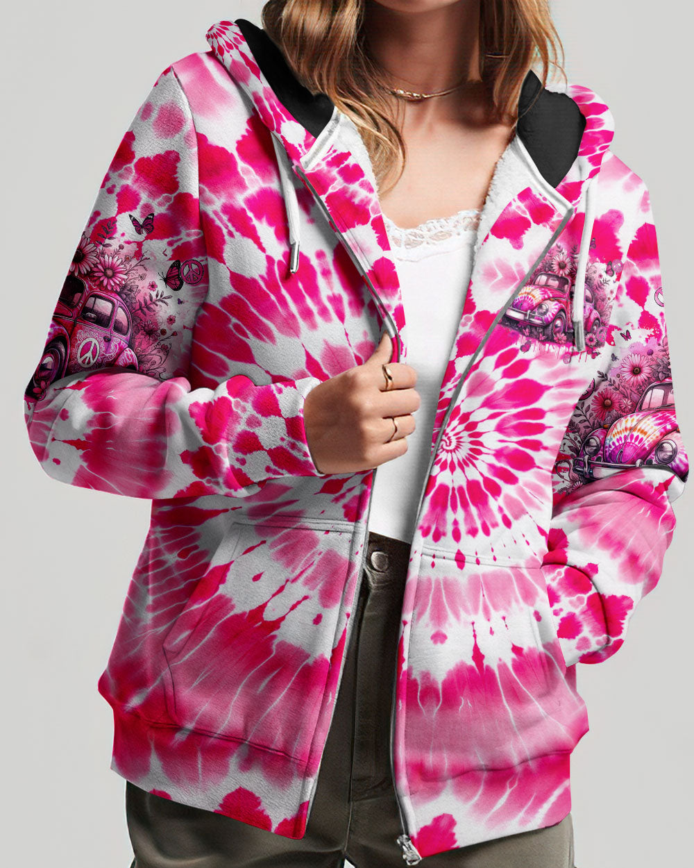 RUNNING AGAINST THE WIND TIE DYE ALL OVER PRINT - TYQY3105246
