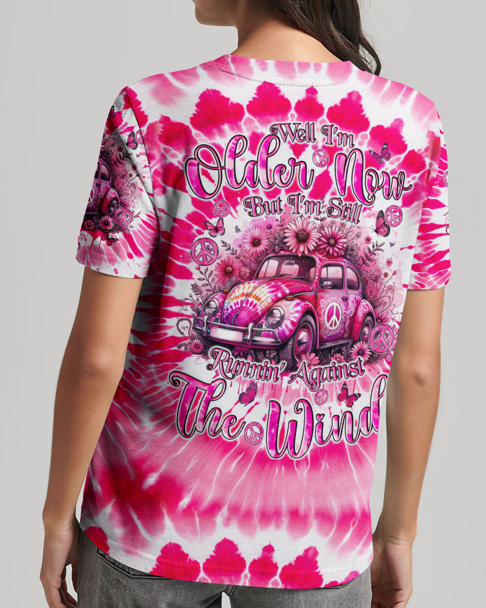 RUNNING AGAINST THE WIND TIE DYE ALL OVER PRINT - TYQY3105246