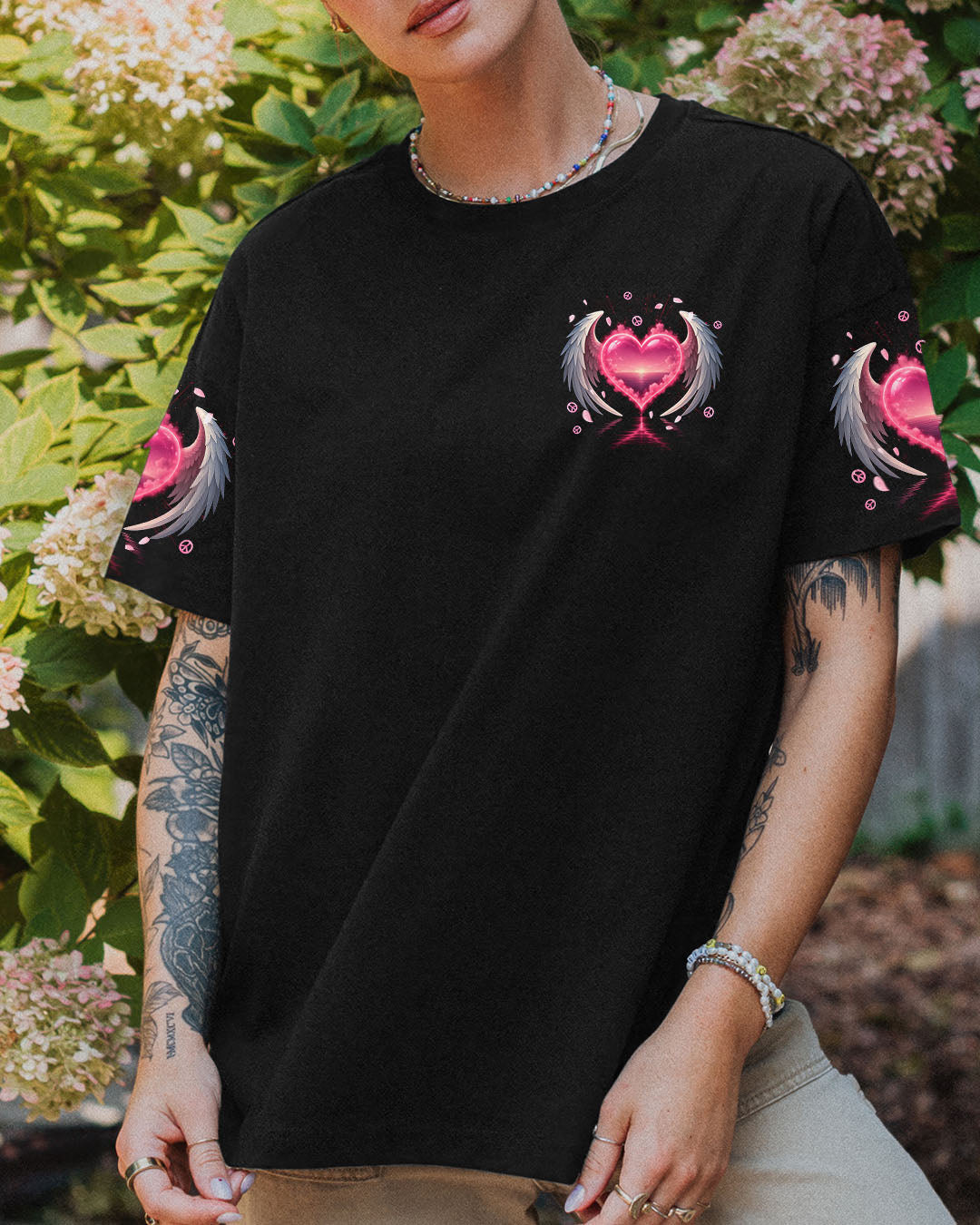 I BELIEVE THERE ARE ANGELS AMONG US WINGS ALL OVER PRINT - TYQY3105251