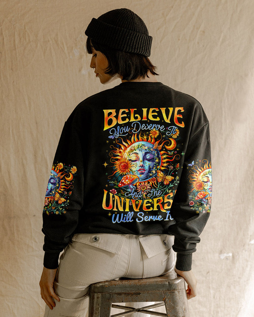 THE UNIVERSE SERVE IT ALL OVER PRINT - TYQY3107243