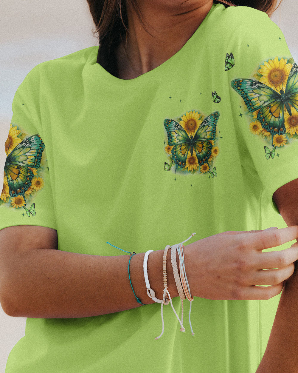 PRETTY FLOWERS BUTTERFLY ALL OVER PRINT - TYQY3108232
