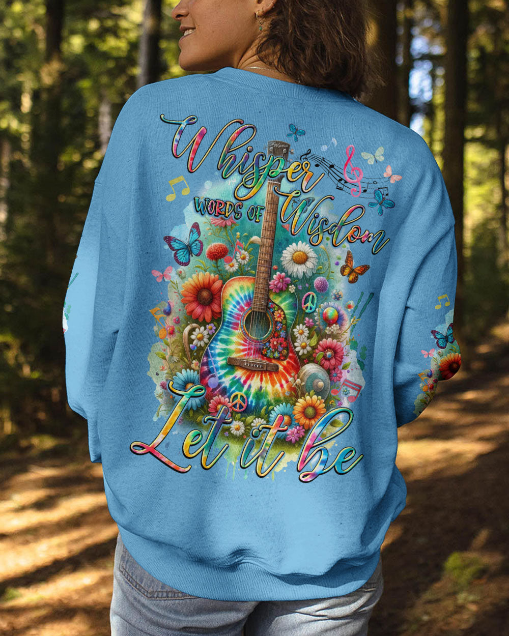 WHISPER WORDS OF WISDOM GUITAR ALL OVER PRINT - TYQY1201243