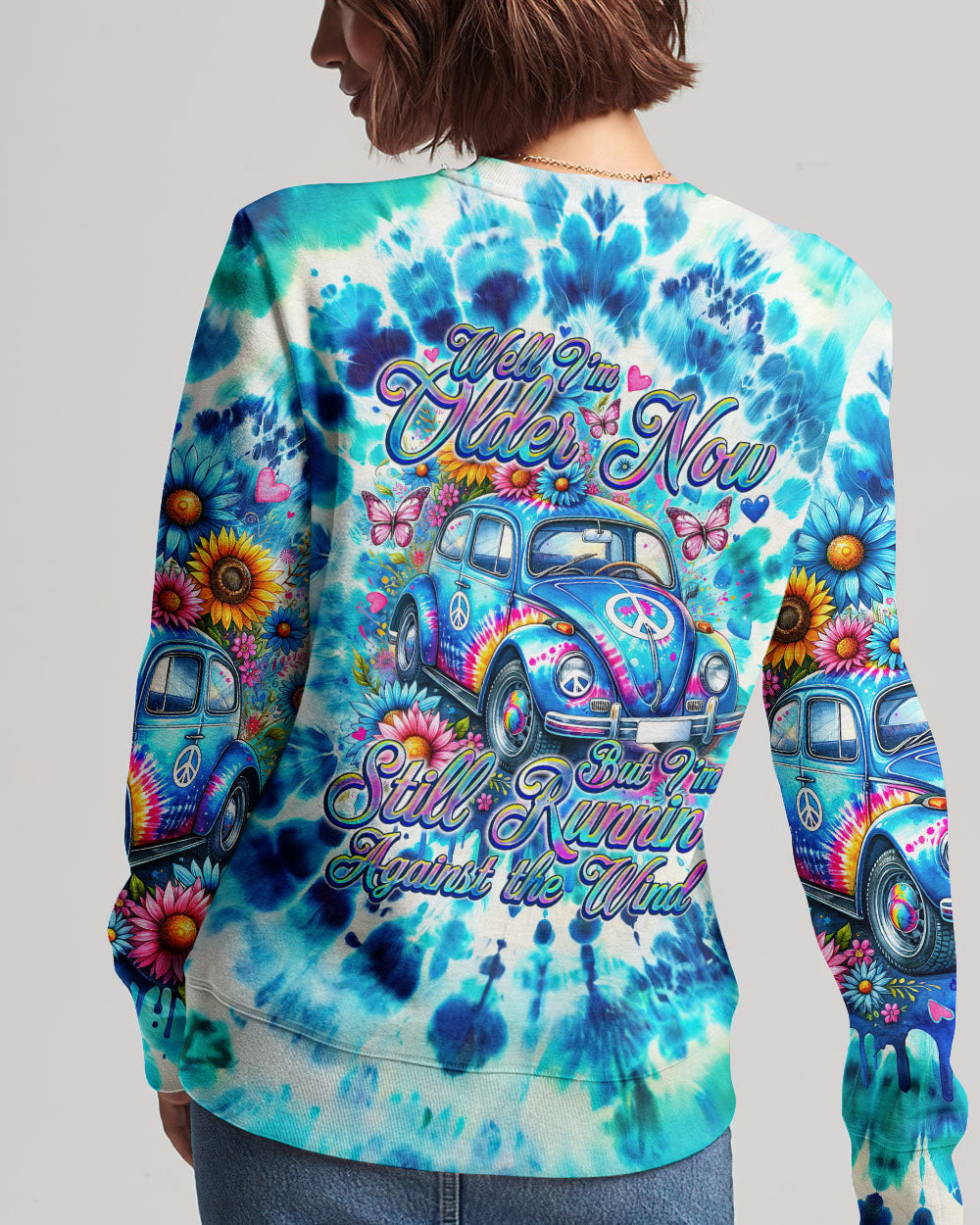RUNNING AGAINST THE WIND TIE DYE ALL OVER PRINT - TY1901241