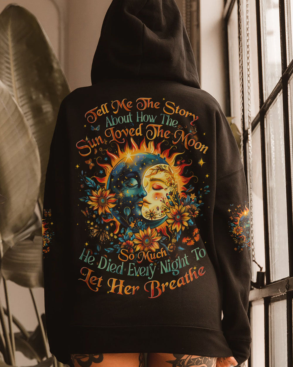 STORY ABOUT THE SUN AND THE MOON ALL OVER PRINT - TYTD0108242