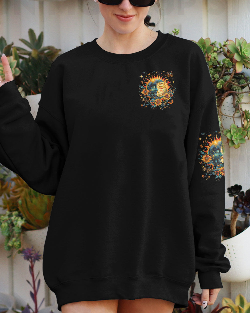 STORY ABOUT THE SUN AND THE MOON ALL OVER PRINT - TYTD0108242