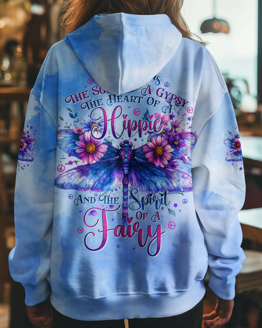 SPIRIT OF A FAIRY DRAGONFLY ALL OVER PRINT - TYTD0110243