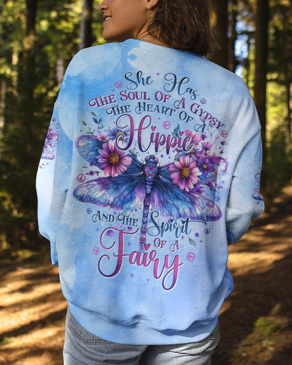 SPIRIT OF A FAIRY DRAGONFLY ALL OVER PRINT - TYTD0110243