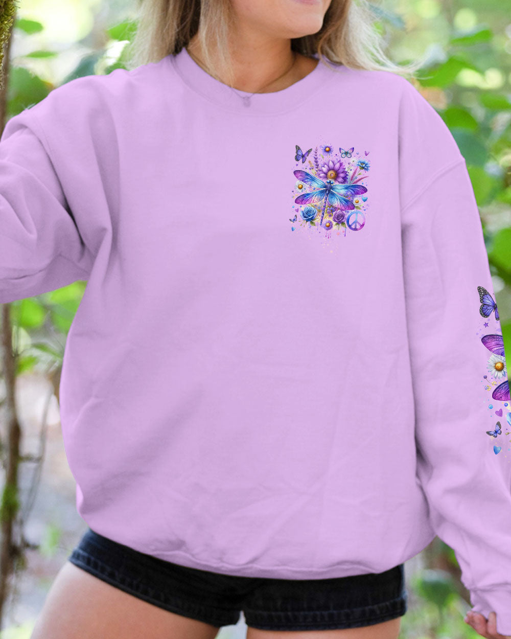 LET YOUR DREAMS BE YOUR WINGS DRAGONFLY ALL OVER PRINT - TYTD0201242