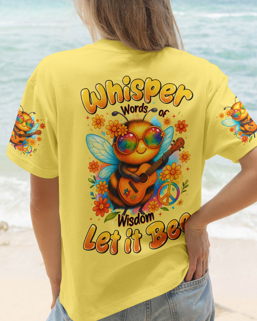WHISPER WORDS OF WISDOM LET IT BEE ALL OVER PRINT - TYTD0207253