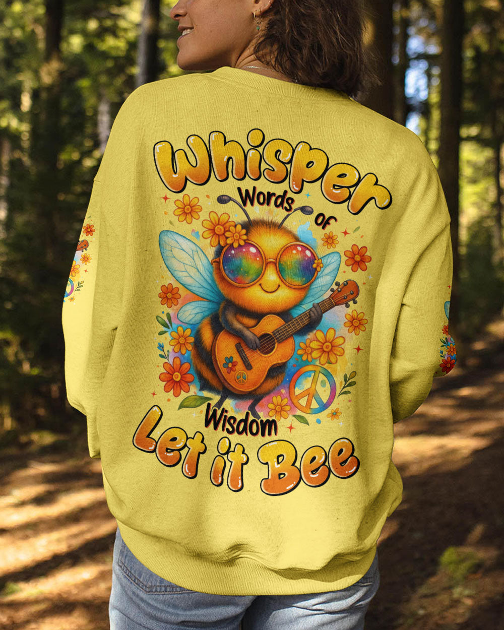 WHISPER WORDS OF WISDOM LET IT BEE ALL OVER PRINT - TYTD0207253