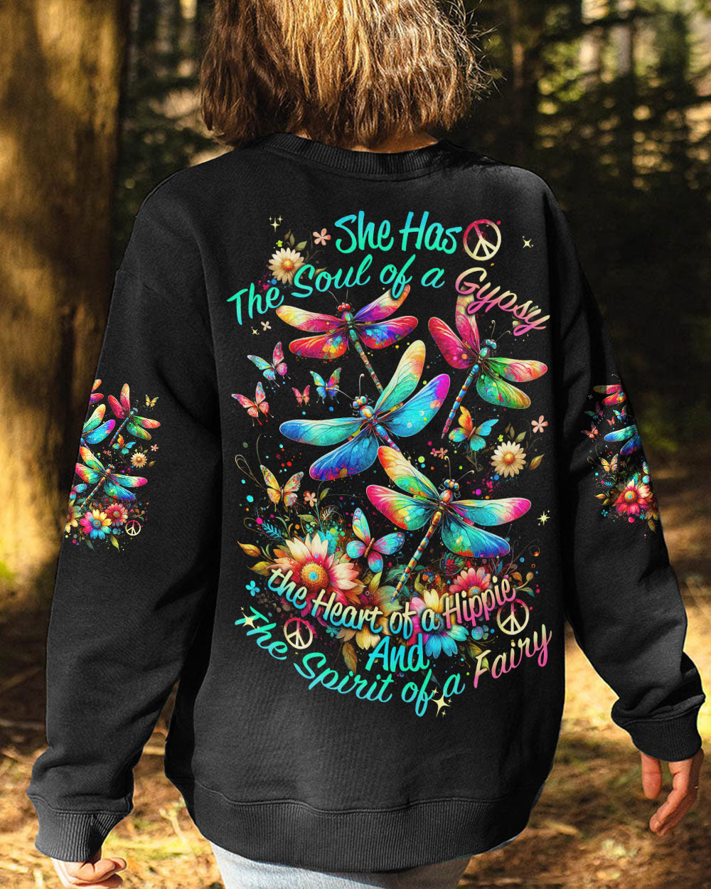 SPIRIT OF A FAIRY DRAGONFLIES ALL OVER PRINT - TYTD0401242