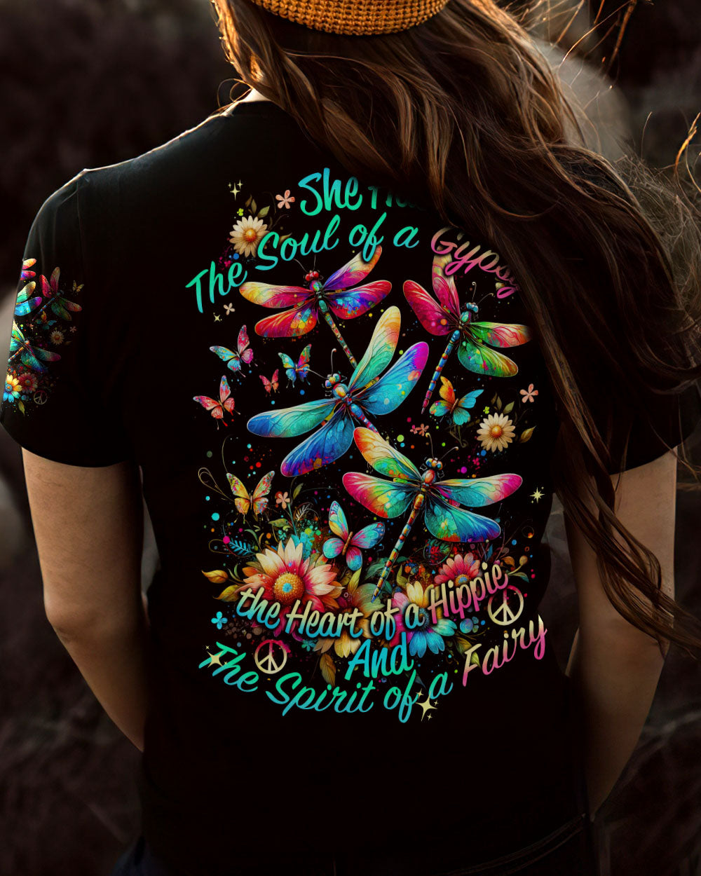 SPIRIT OF A FAIRY DRAGONFLIES ALL OVER PRINT - TYTD0401242
