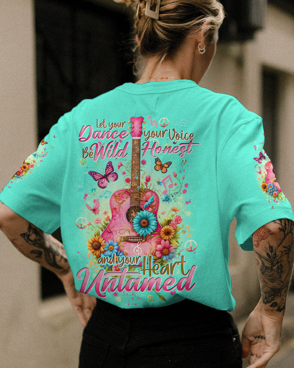 LET YOUR DANCE BE WILD GUITAR ALL OVER PRINT - TYTD0405241