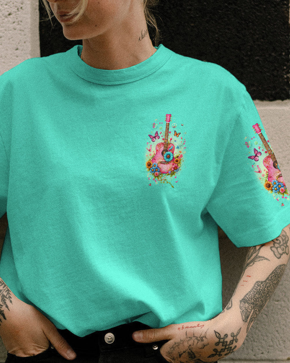 LET YOUR DANCE BE WILD GUITAR ALL OVER PRINT - TYTD0405241