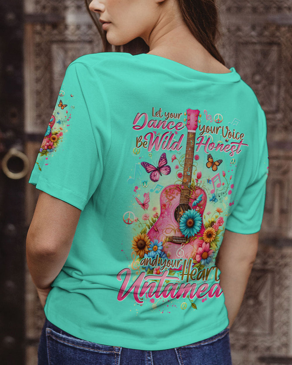 LET YOUR DANCE BE WILD GUITAR ALL OVER PRINT - TYTD0405241