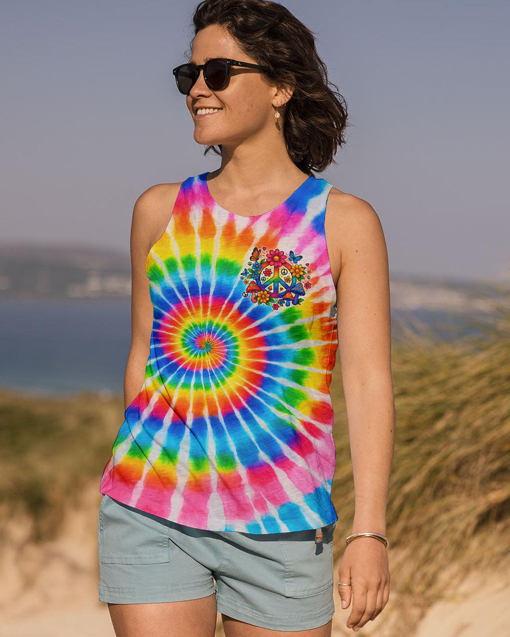 THE WORLD WILL KNOW PEACE ALL OVER PRINT - TYTD0406253