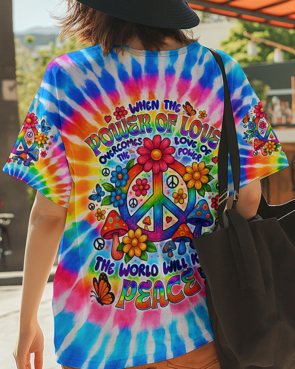 THE WORLD WILL KNOW PEACE ALL OVER PRINT - TYTD0406253