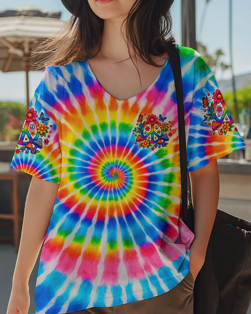 THE WORLD WILL KNOW PEACE ALL OVER PRINT - TYTD0406253