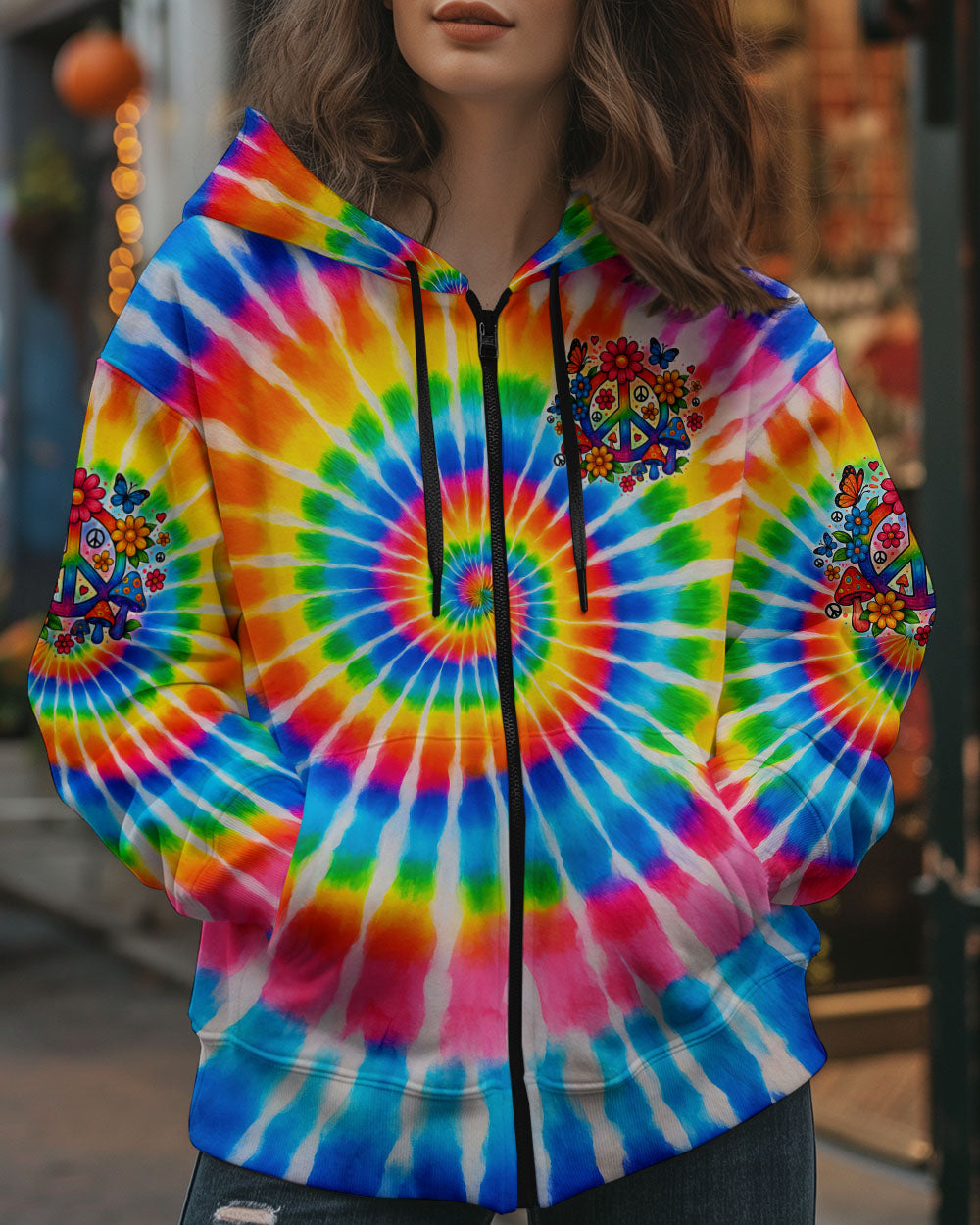 THE WORLD WILL KNOW PEACE ALL OVER PRINT - TYTD0406253