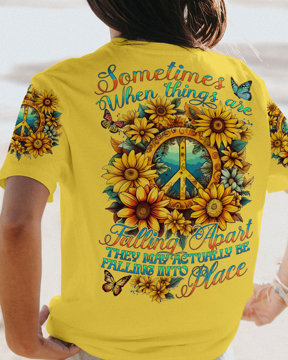 WHEN THINGS ARE FALLING APART ALL OVER PRINT - TYTD0407232