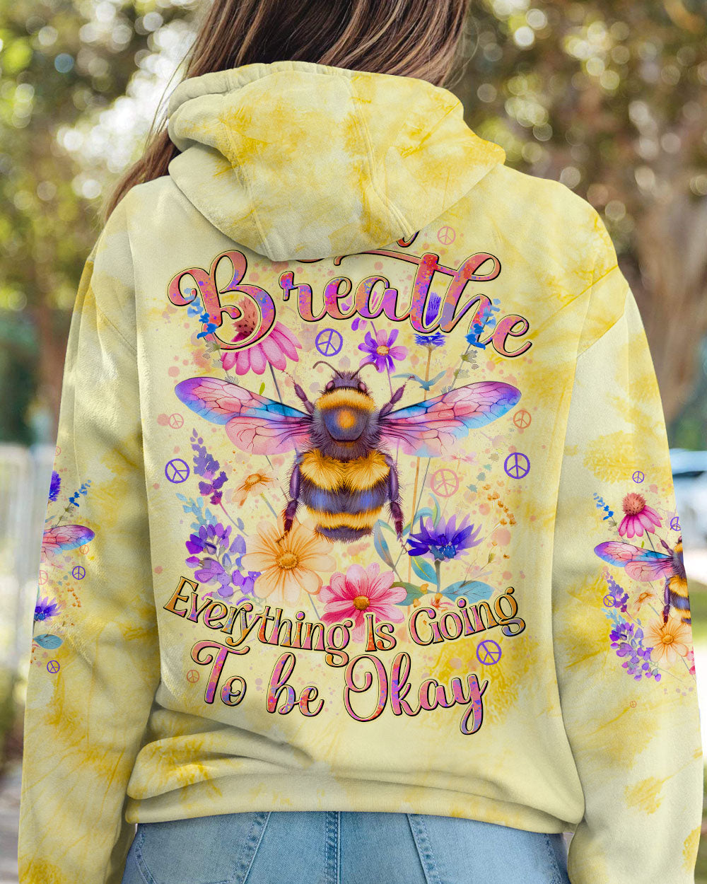 JUST BREATHE BEE ALL OVER PRINT - TYTD0407243