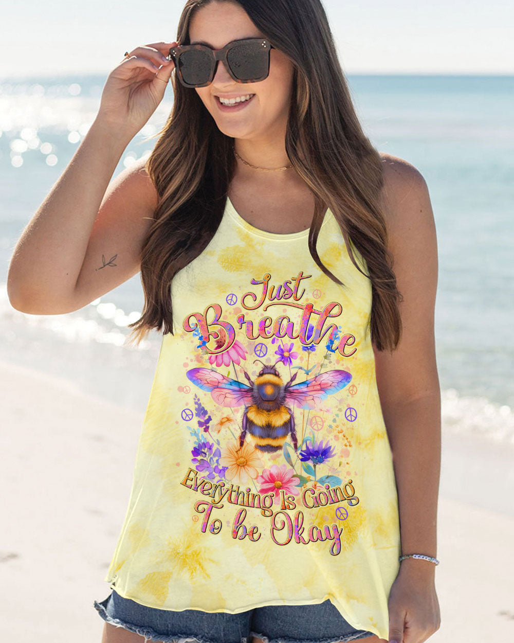 JUST BREATHE BEE ALL OVER PRINT - TYTD0407243