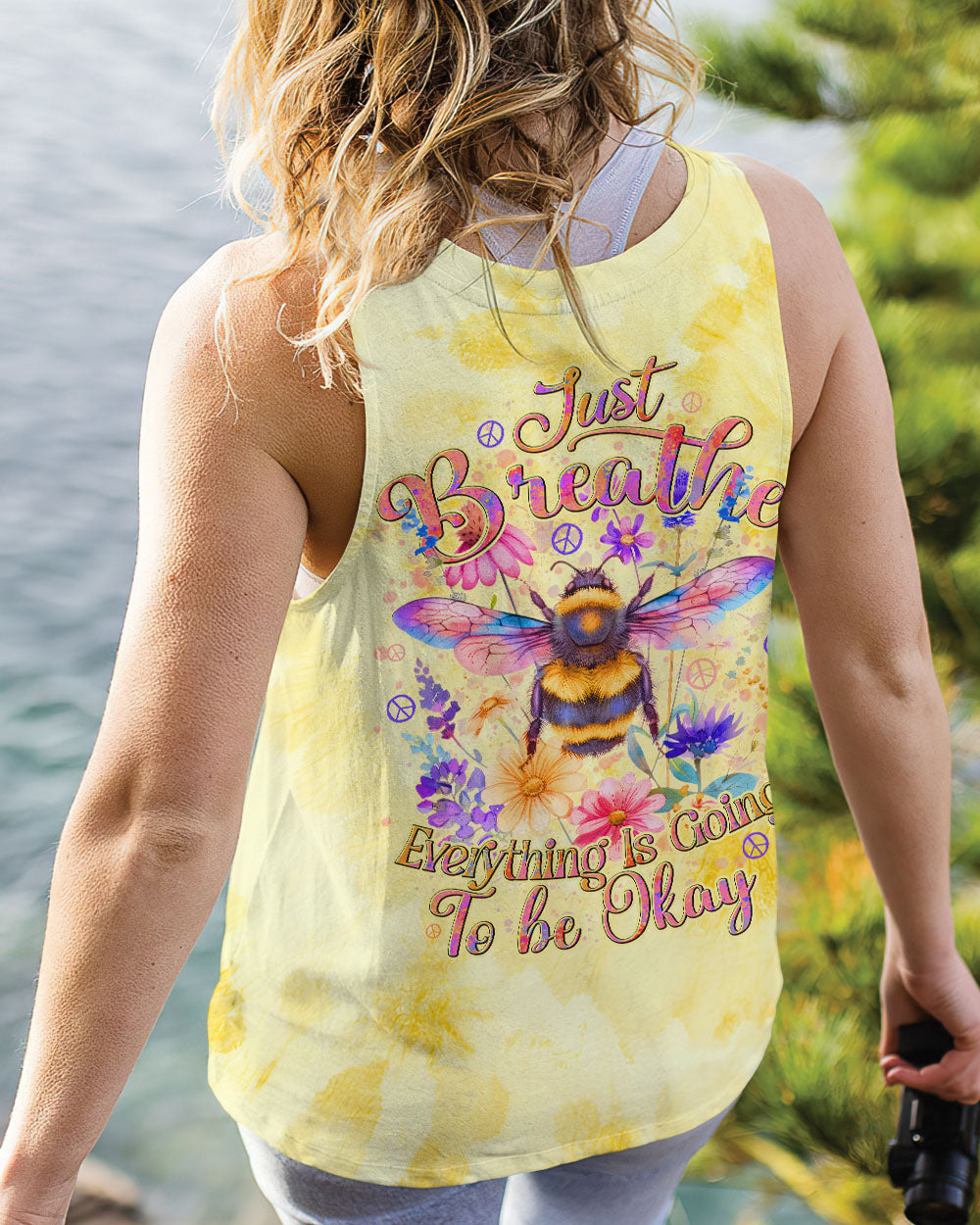 JUST BREATHE BEE ALL OVER PRINT - TYTD0407243