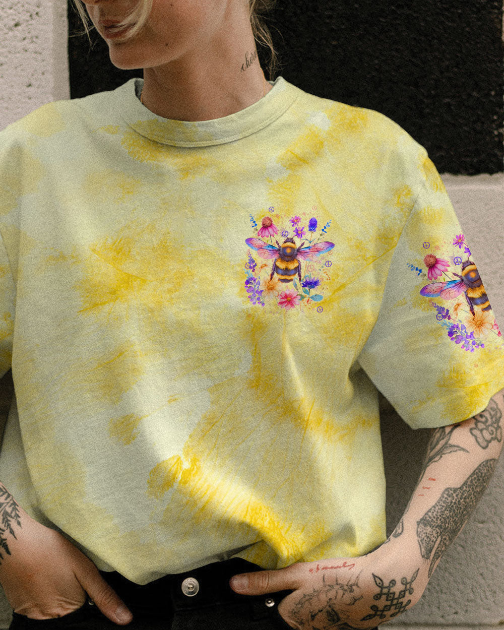 JUST BREATHE BEE ALL OVER PRINT - TYTD0407243