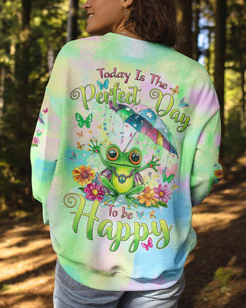 THE PERFECT DAY TO BE HAPPY ALL OVER PRINT - TYTD0409241