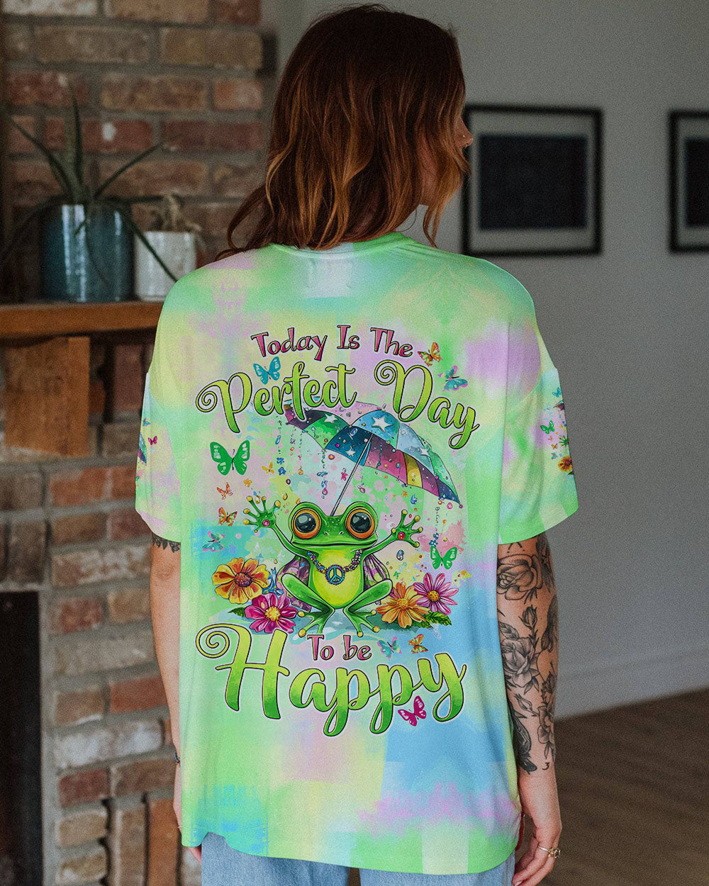 THE PERFECT DAY TO BE HAPPY ALL OVER PRINT - TYTD0409241