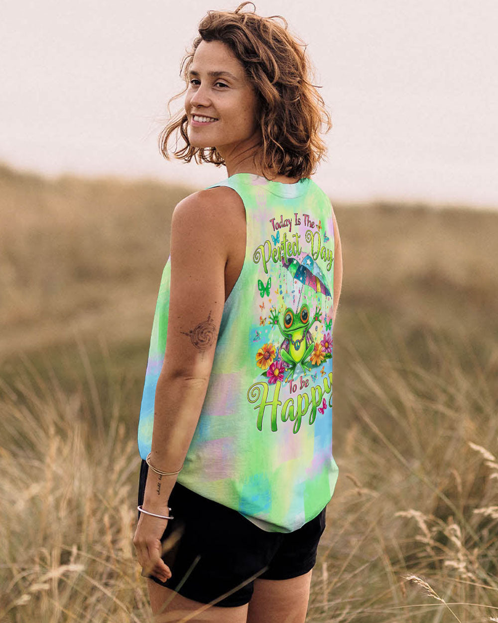 THE PERFECT DAY TO BE HAPPY ALL OVER PRINT - TYTD0409241
