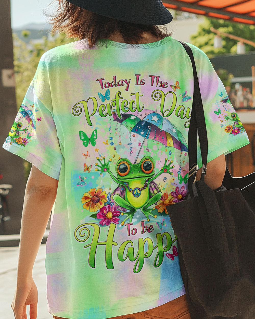 THE PERFECT DAY TO BE HAPPY ALL OVER PRINT - TYTD0409241