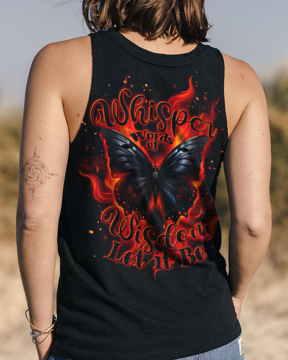 WHISPER WORDS OF WISDOM LET IT BE ALL OVER PRINT - TYTD0411243