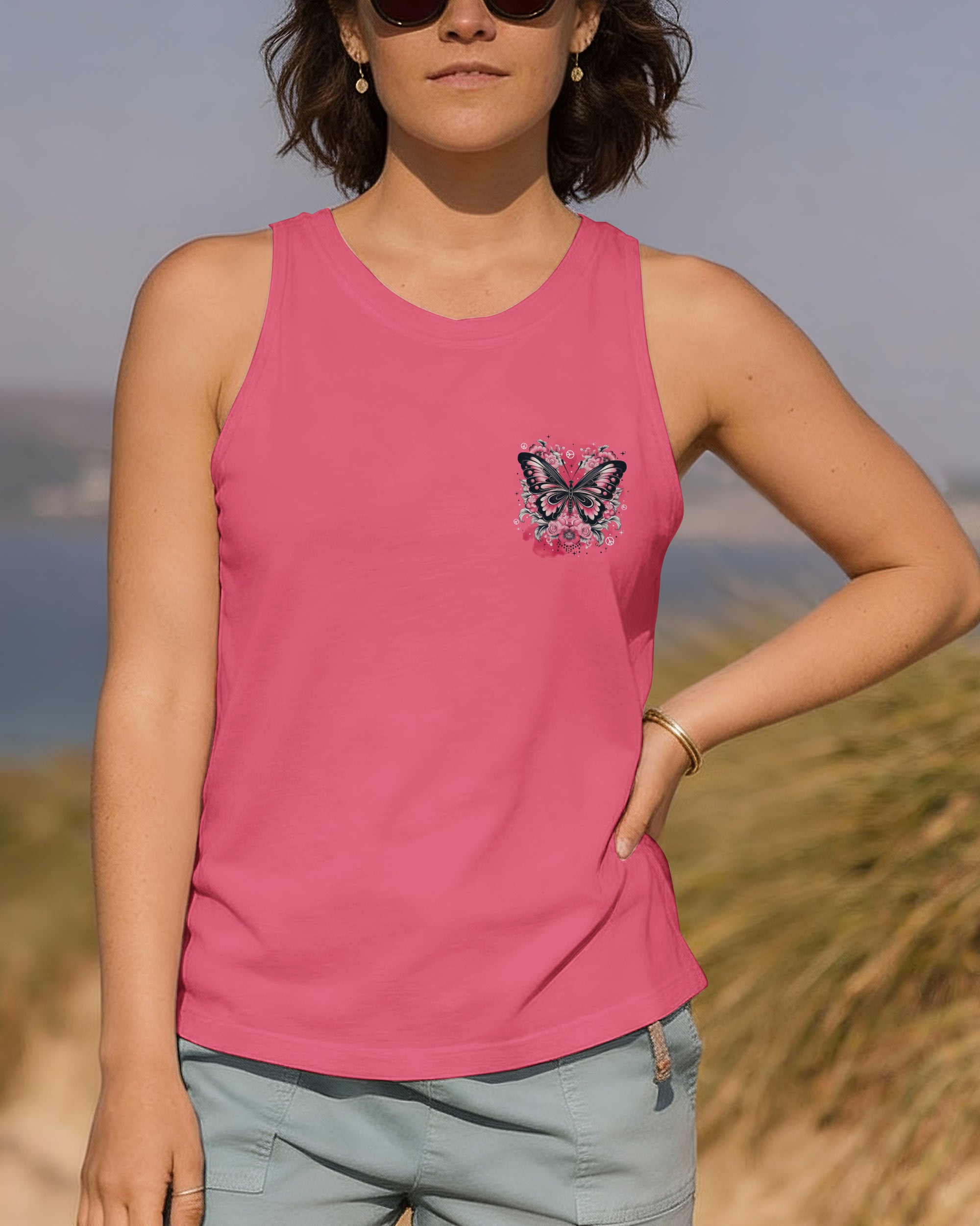 WHISPER WORDS OF WISDOM LET IT BE BUTTERFLY ALL OVER PRINT - TYTD0501261
