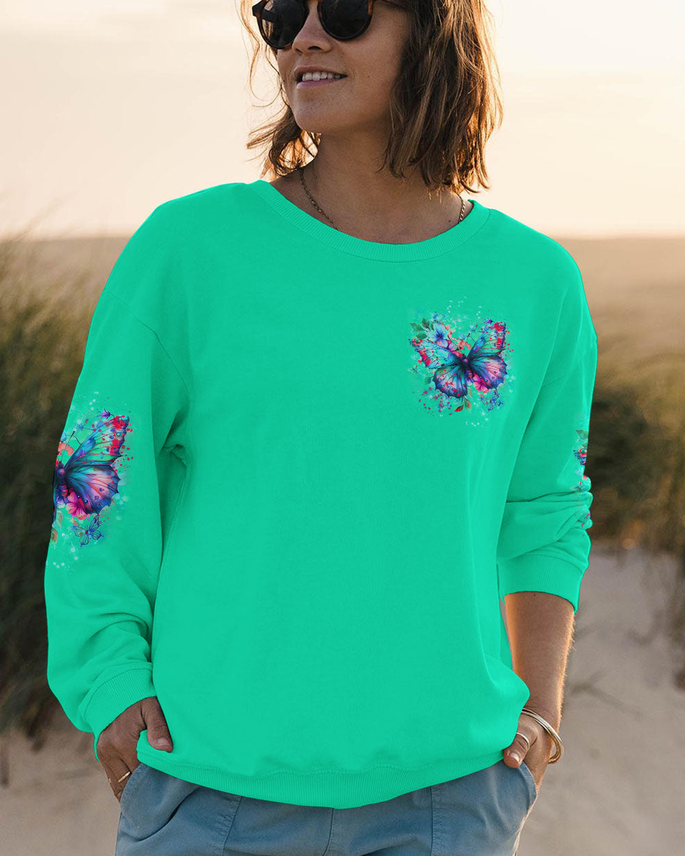 I BELIEVE THERE ARE ANGELS AMONG US ALL OVER PRINT - TYTD0504243