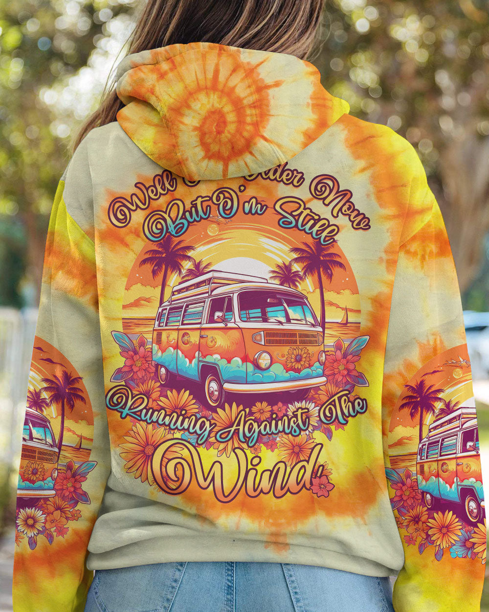RUNNING AGAINST THE WIND TIE DYE ALL OVER PRINT - TYTD0506231
