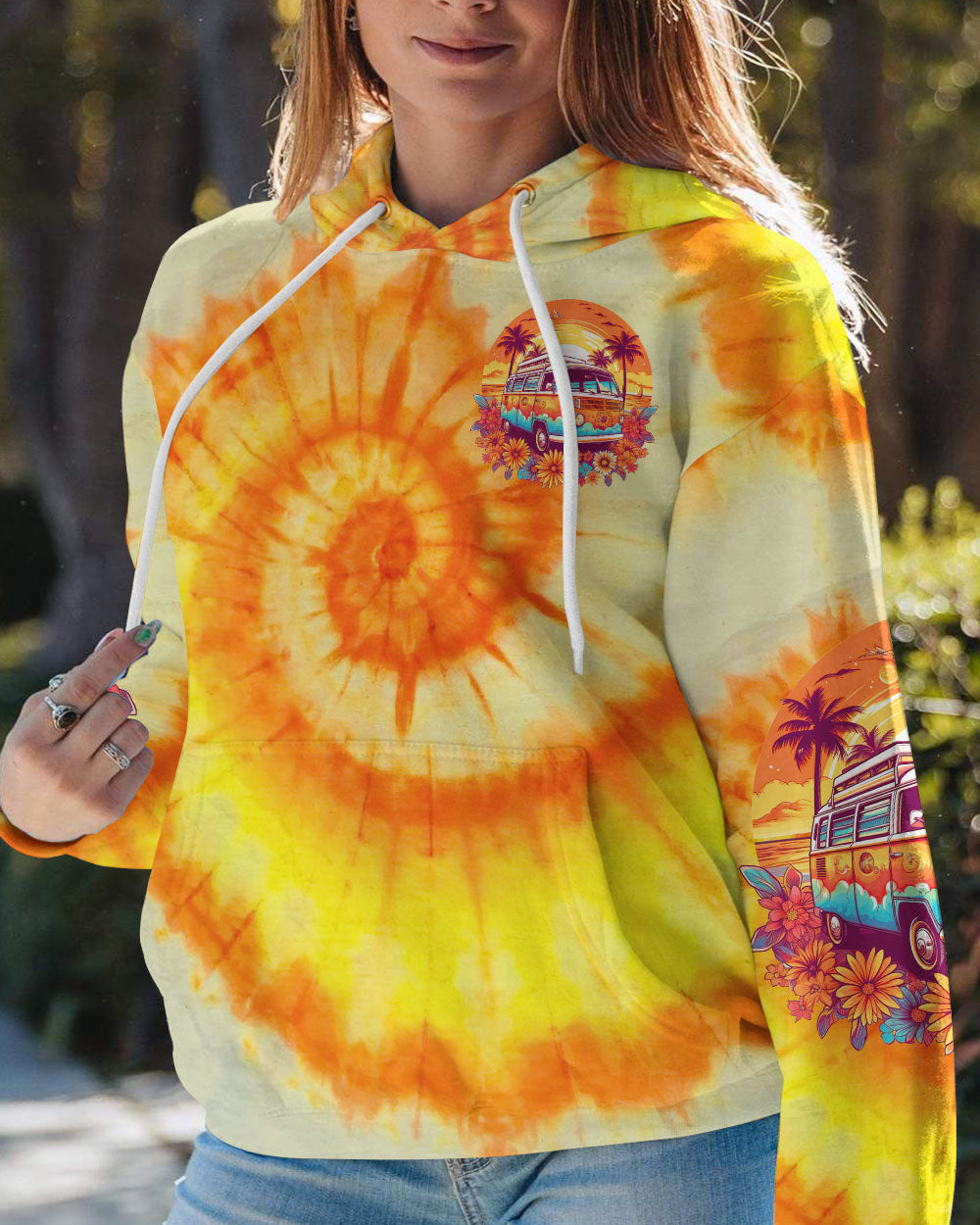 RUNNING AGAINST THE WIND TIE DYE ALL OVER PRINT - TYTD0506231