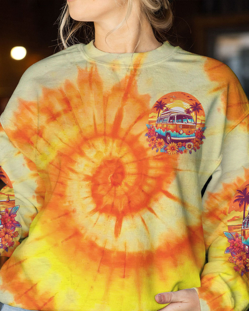 RUNNING AGAINST THE WIND TIE DYE ALL OVER PRINT - TYTD0506231