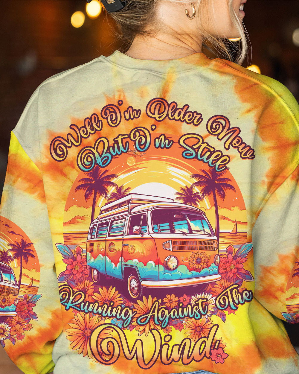 RUNNING AGAINST THE WIND TIE DYE ALL OVER PRINT - TYTD0506231
