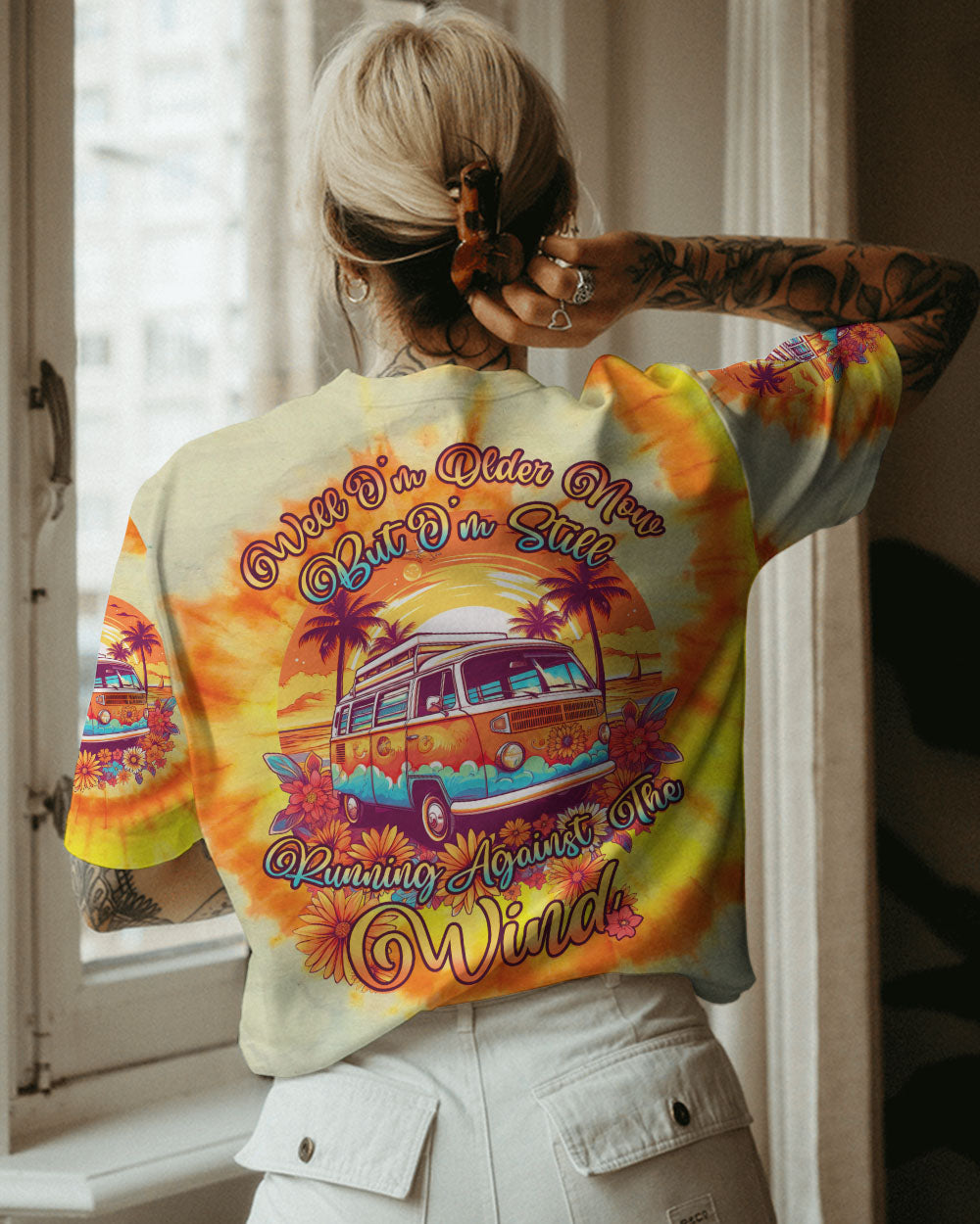 RUNNING AGAINST THE WIND TIE DYE ALL OVER PRINT - TYTD0506231