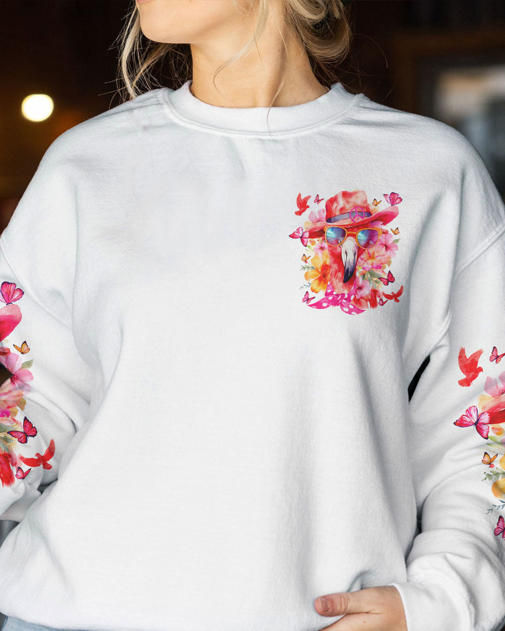 BE A FLAMINGO ALL OVER PRINT - TYTD0506232