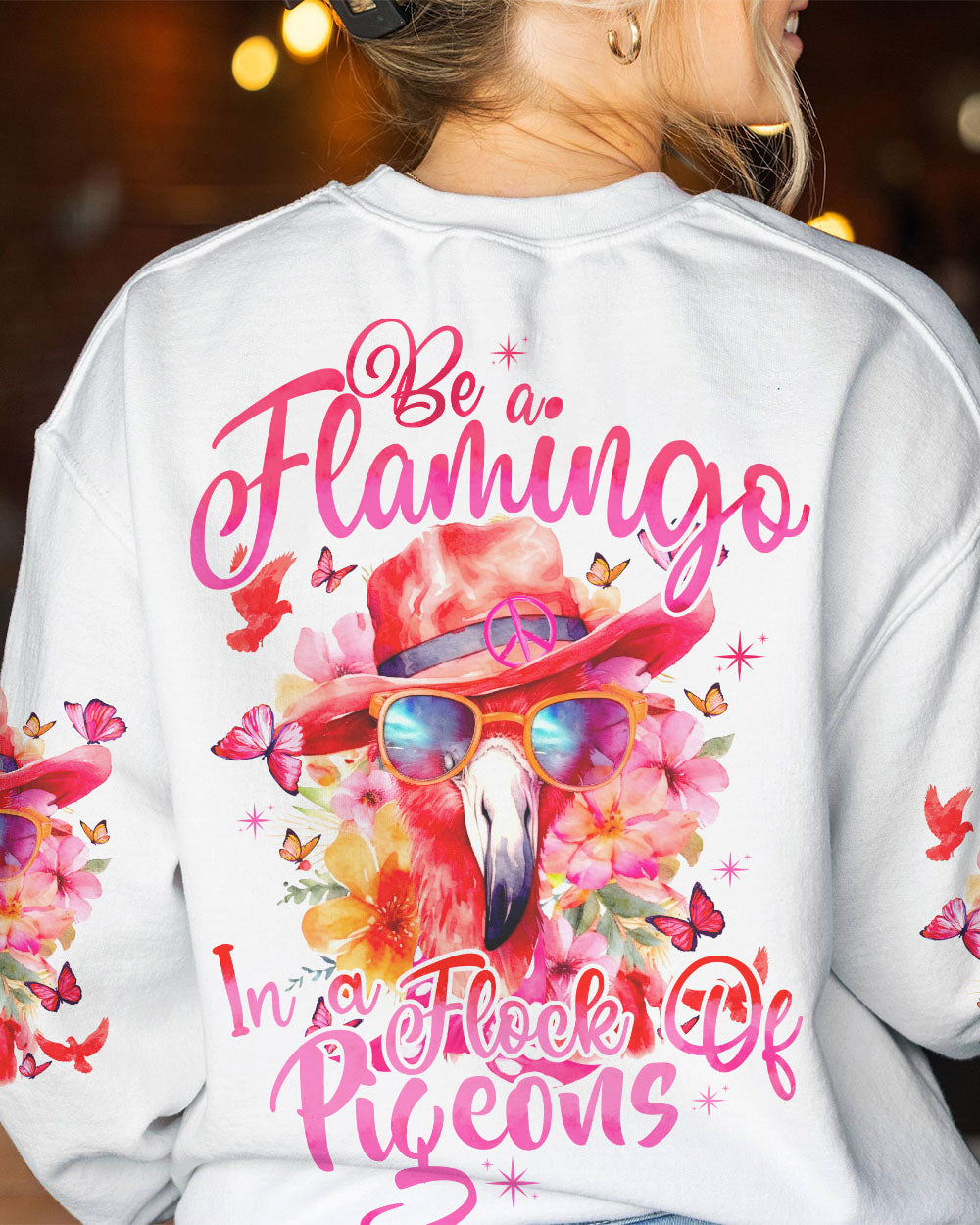 BE A FLAMINGO ALL OVER PRINT - TYTD0506232