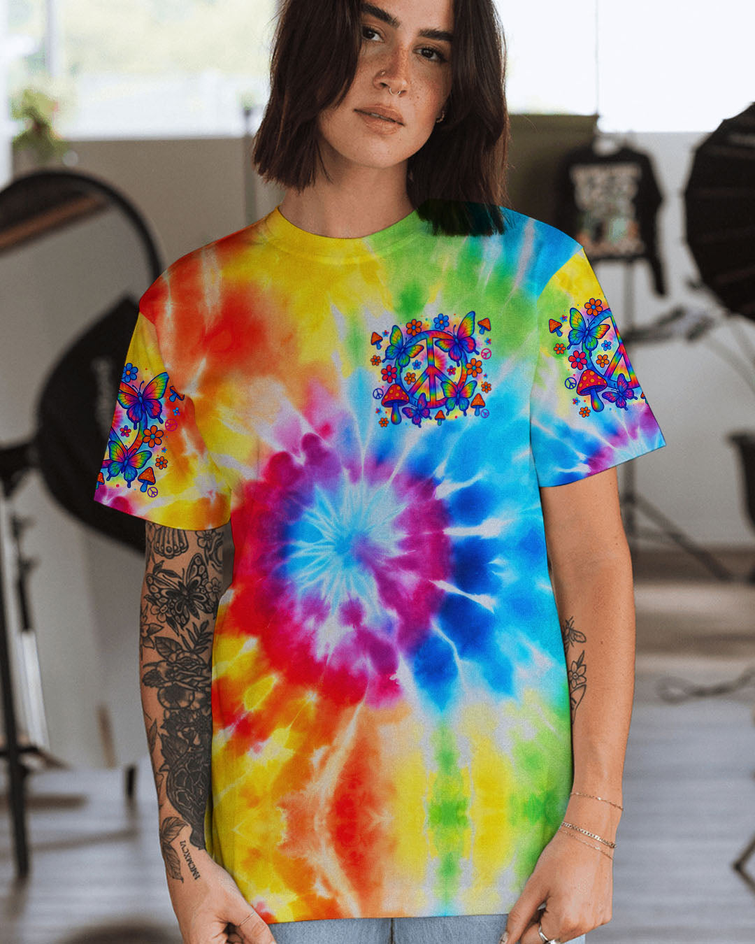 IMAGINE ALL THE PEOPLE LIVING LIFE IN PEACE ALL OVER PRINT - TYTD0508252