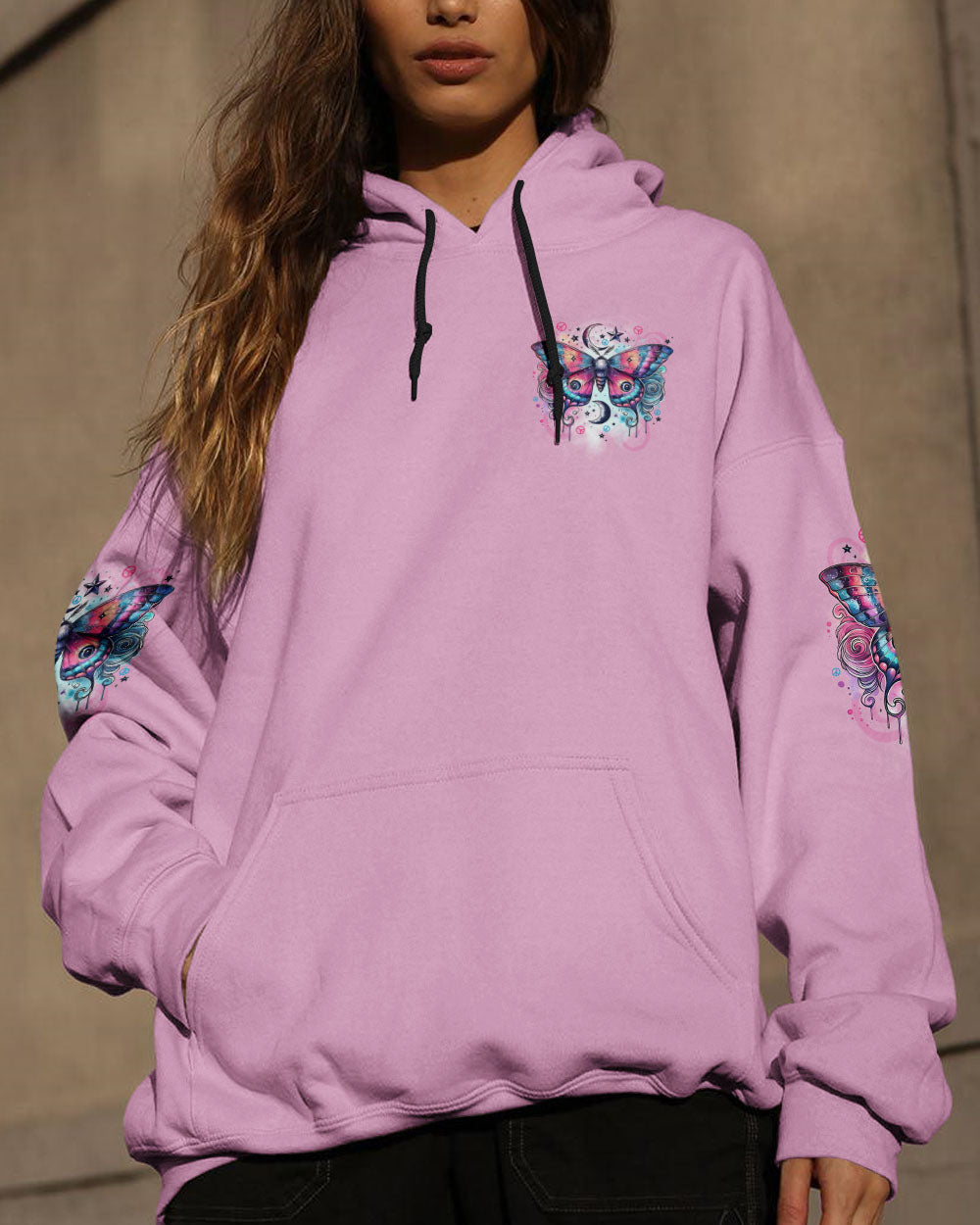 I BELIEVE IN MAGIC AND NAPS BUTTERFLY ALL OVER PRINT - TYTD0508254
