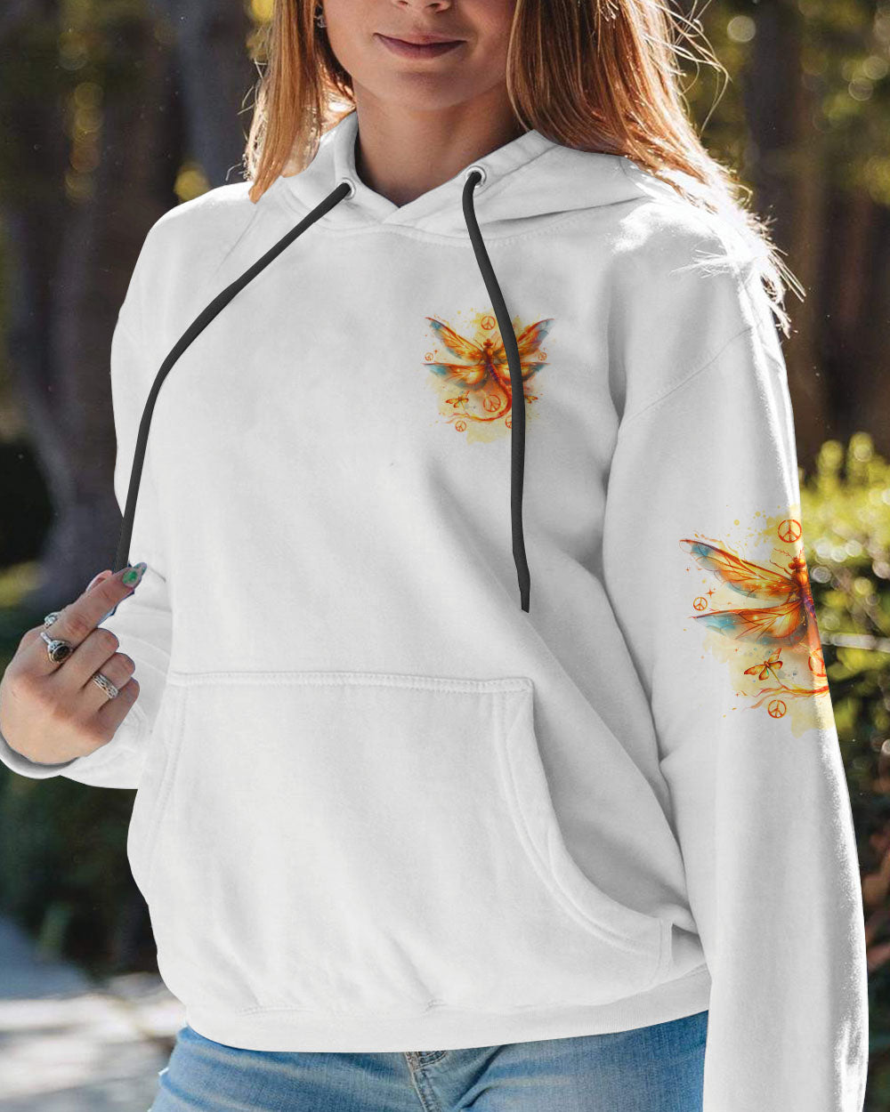 WHISPER WORDS OF WISDOM LET IT BE DRAGONFLY ALL OVER PRINT - TYTD0511241