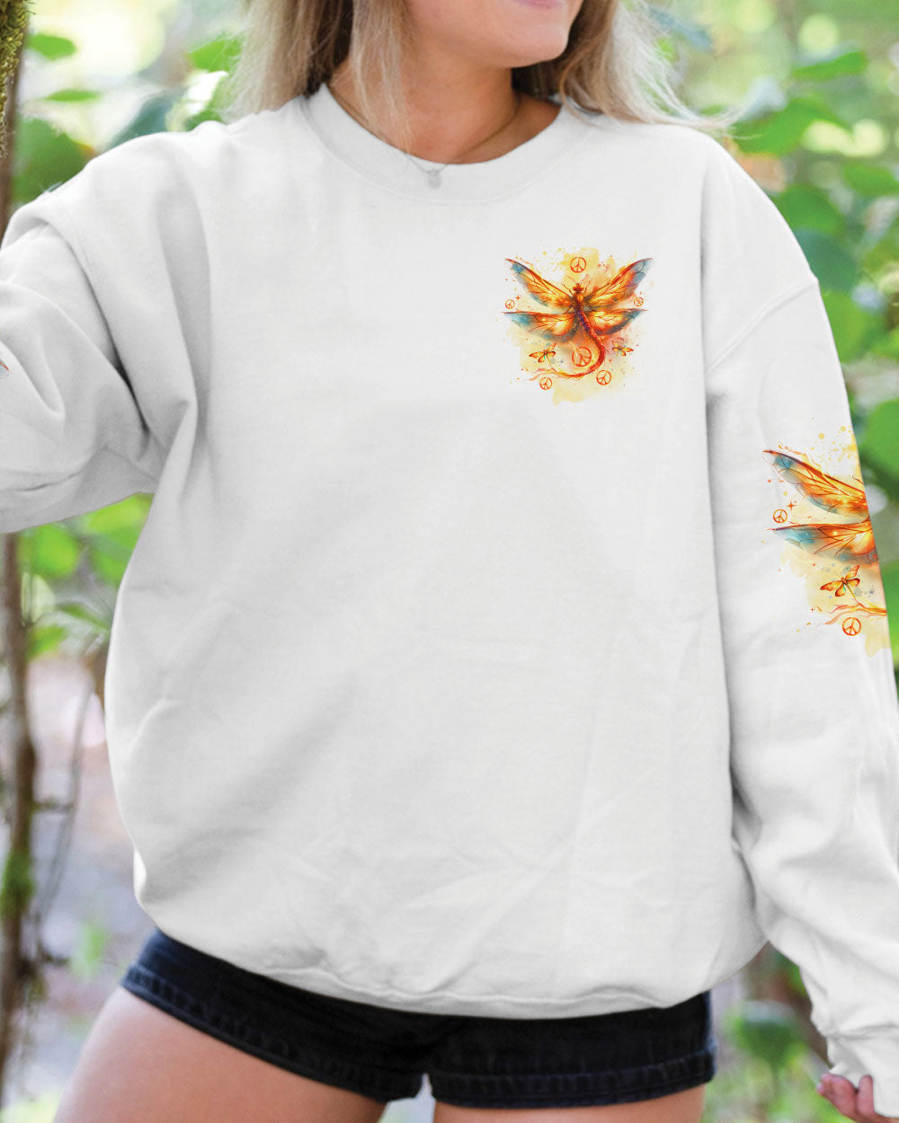 WHISPER WORDS OF WISDOM LET IT BE DRAGONFLY ALL OVER PRINT - TYTD0511241