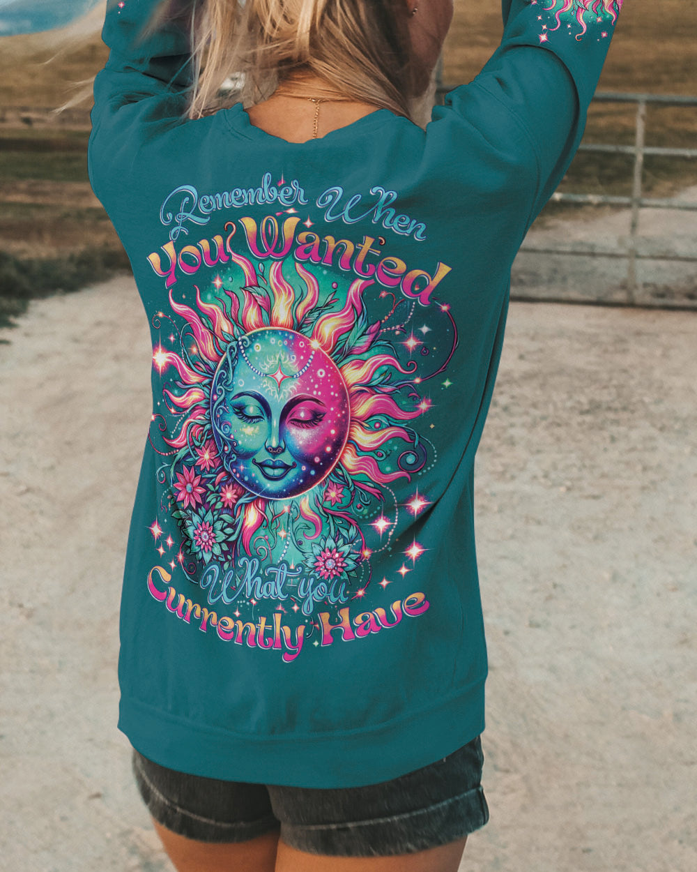 REMEMBER WHEN YOU WANTED WHAT YOU CURRENTLY HAVE ALL OVER PRINT - TYTD0601242