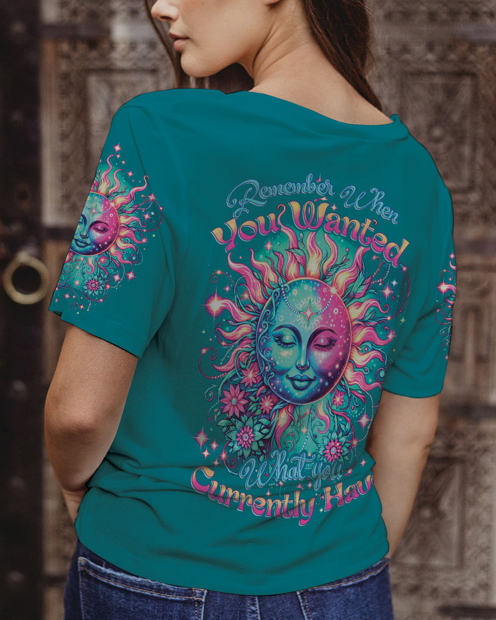 REMEMBER WHEN YOU WANTED WHAT YOU CURRENTLY HAVE ALL OVER PRINT - TYTD0601242