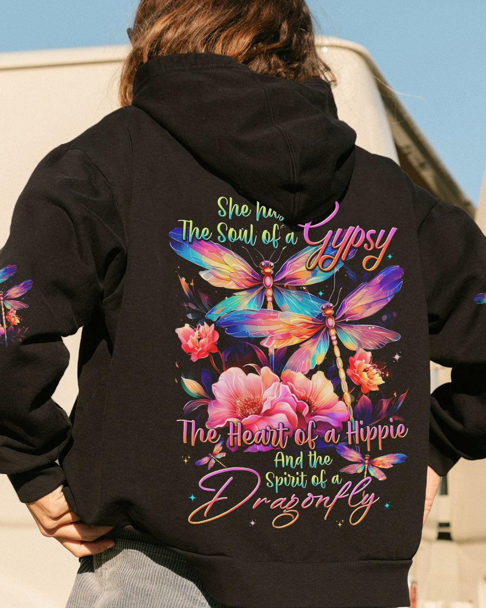 SPIRIT OF A DRAGONFLY ALL OVER PRINT - TYTD0602242